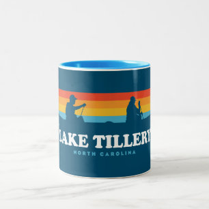 Sjö Tillery North Carolina Canoe Två-Tonad Mugg