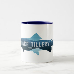 Sjö Tillery North Carolina Fish Två-Tonad Mugg