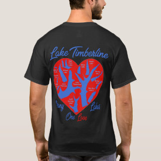 Sjö Timberline, många Sjöar, ett Kärlek T Shirt