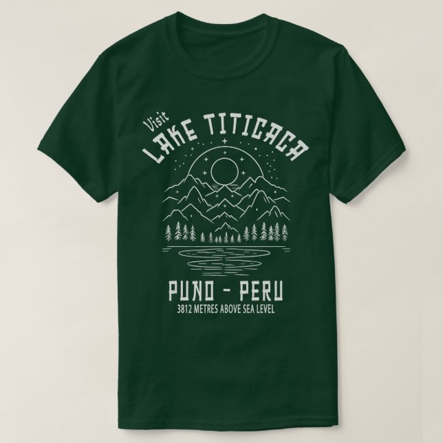 Sjö Titicaca 5 T Shirt (Design framsida)