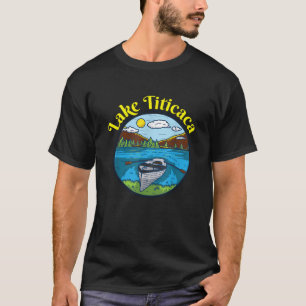 Sjö Titicaca Clothing Peru Retro Boeing T Shirt