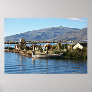 Sjö Titicaca, Flytande ön Poster