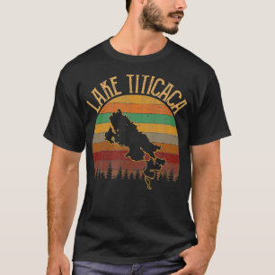 Sjö titicaca vintage sjö titicaca t shirt
