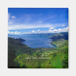 Sjö Toba, indonesiskt fotografi Magnet