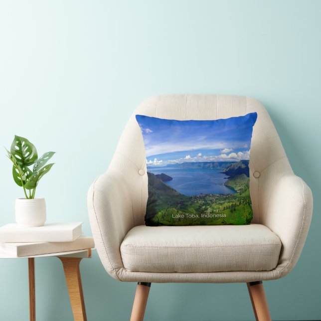Sjö Toba, Sumatra, Indonesien, Kudde (Stol)