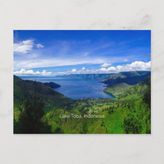 Sjö Toba, Sumatra, Indonesien Vykort