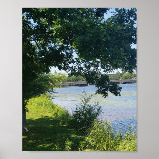 Sjö Tomahawk Wisconsin Poster