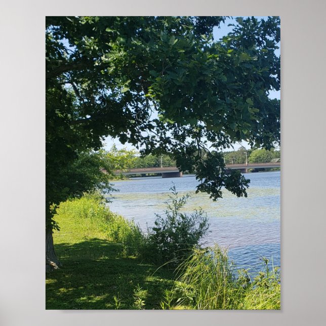 Sjö Tomahawk Wisconsin Poster (Framsidan)