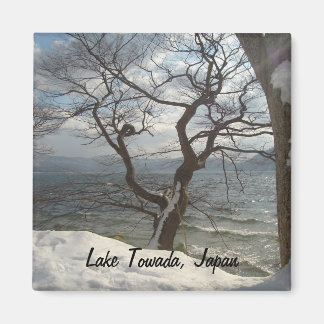 Sjö Towada Snö Magnet