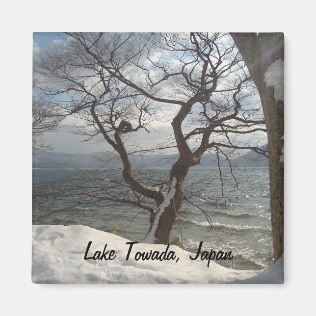 Sjö Towada Snö Magnet (Framsidan)