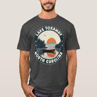 Sjö Toxaway North olina Sunset T Shirt