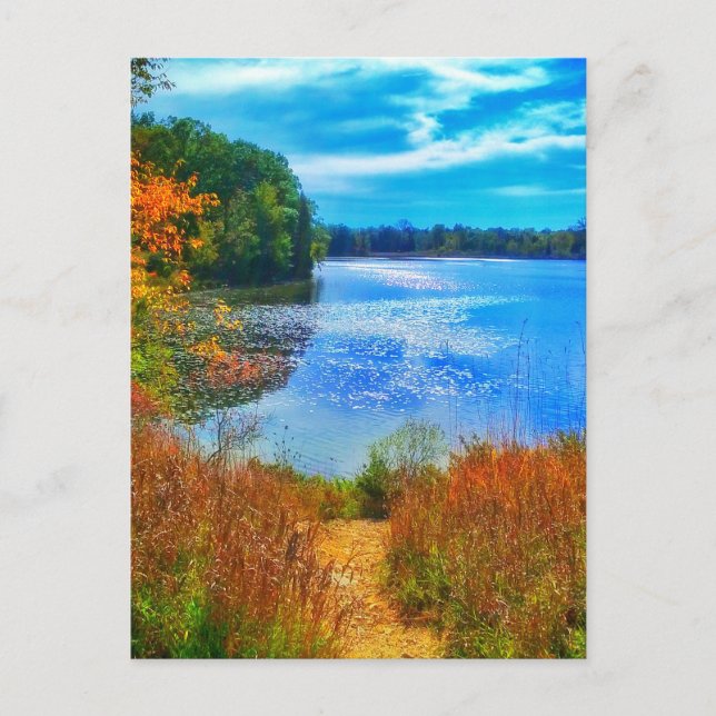 SJÖ TRAIL POSTCARD VYKORT (Framsida)