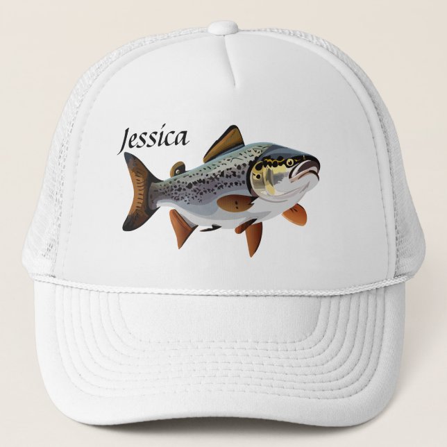 Sjö Trout Anpassade Keps (Framsida)