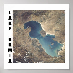 Sjö Urmia Poster