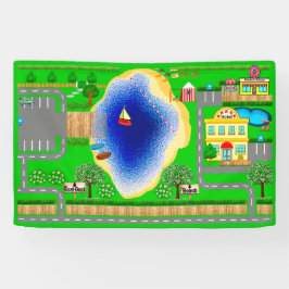 Sjö Vägar för bilar 2 1/2' x 4'