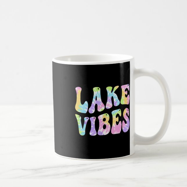 Sjö Vibes Funny Fishing Boating Women Gir Kaffemugg (Höger)
