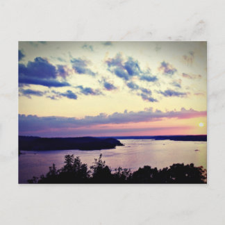 sjö vid Ozarks, Missouri Vykort