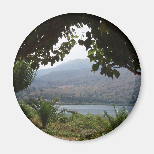 Sjö View Greece - Magnet (Framsidan)