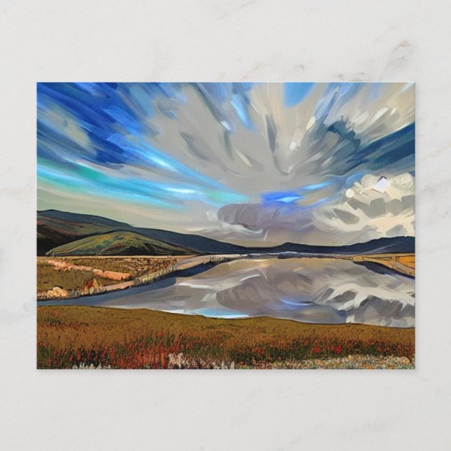 SJÖ VIEW VYKORT (Framsida)