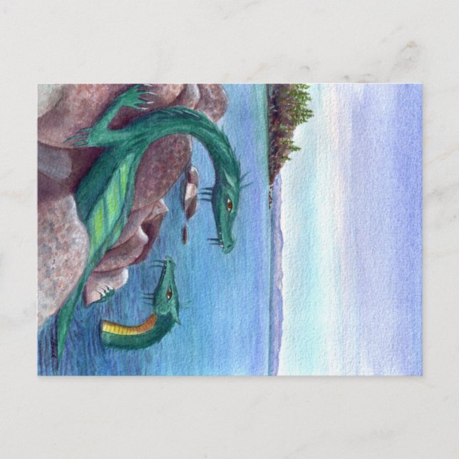 Sjö Vykort (Framsida)