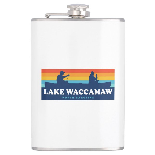 Sjö Waccamaw North Carolina Canoe Fickplunta (Framsidan)
