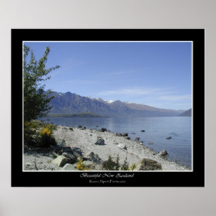 "SJÖ WAKATIPU, NZ" FotoPoster Poster