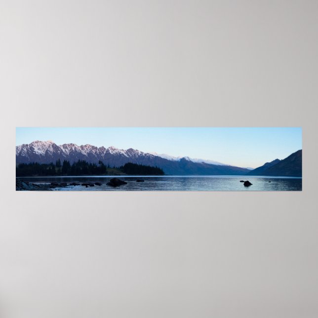 Sjö Wakatipu Poster (Framsidan)