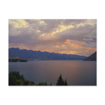 Sjö Wakatipu Sunset, Queenstown, NZ
