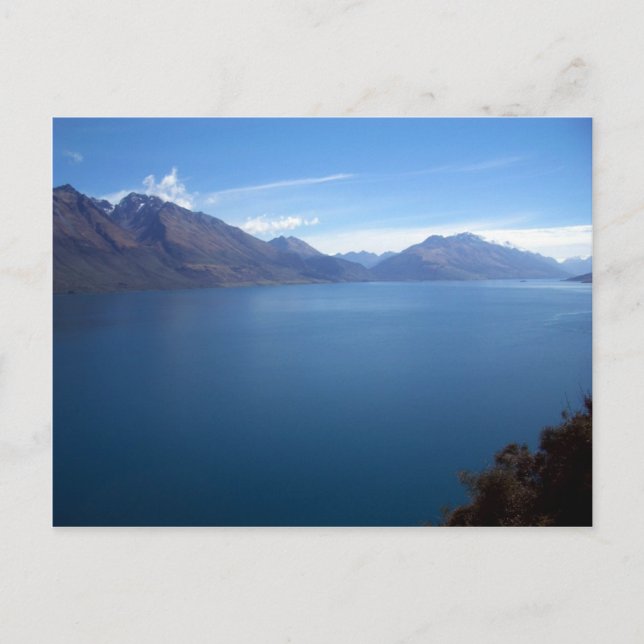 Sjö Wakatipu Vykort (Framsida)