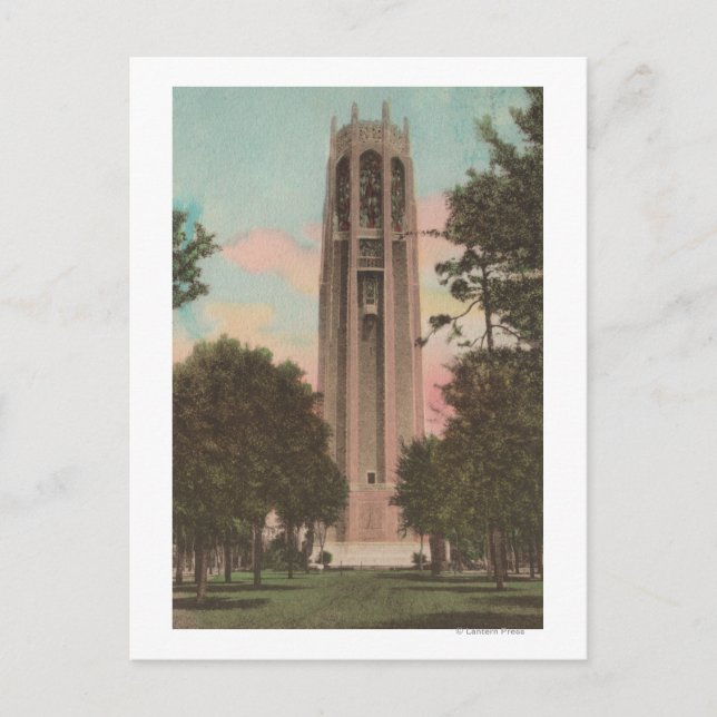 Sjö Wales, FL - Exterior View of Singing Vykort (Framsida)