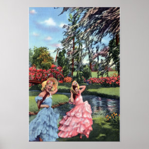 Sjö Wales Florida Florida Southern Klockor Poster