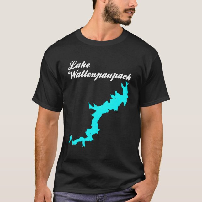 Sjö Wallenpaupack Pennsylvania T Shirt (Framsida)