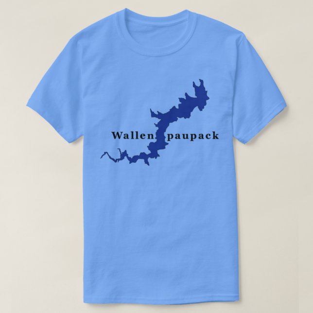 Sjö Wallenpaupack Pennsylvania T Shirt (Design framsida)