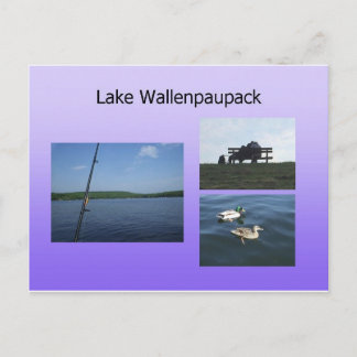Sjö Wallenpaupack-vykort Vykort