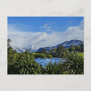 Sjö Wanaka, Otago, Nya Zeeland Vykort