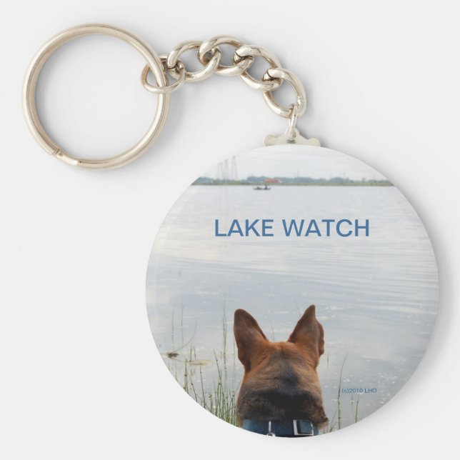 SJÖ WATCH HUND NYCKELRING (Framsidan)