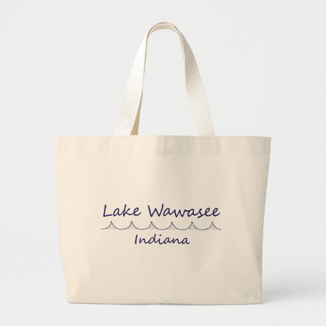 Sjö Wawasee, Indiana Jumbo Tygkasse (Framsidan)
