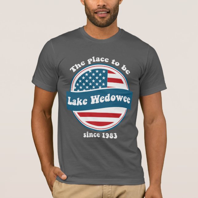 Sjö Wedowee Patriotic Tee (Framsida)