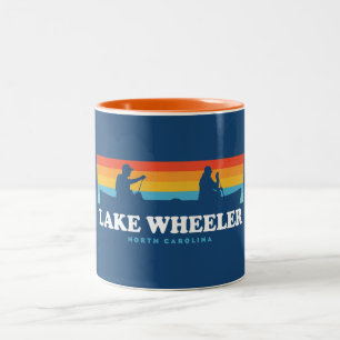 Sjö Wheeler North Carolina Canoe Två-Tonad Mugg