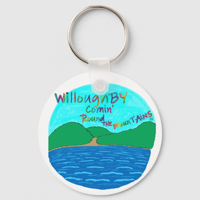 Sjö Willoughby Classic Round S Keychain Nyckelring (Framsida)