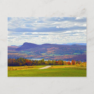 Sjö Willoughby, Vermont, hösten Vykort