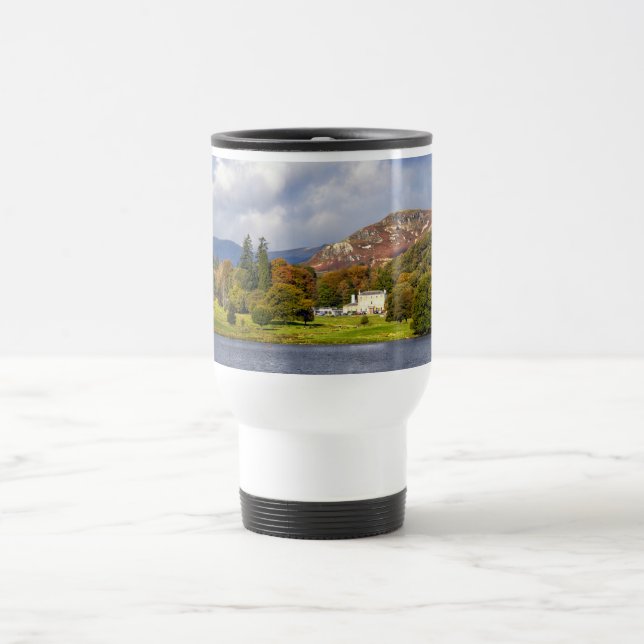 Sjö Windermere i Cumbria Mugg (Center)