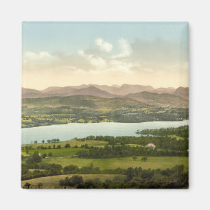 Sjö Windermere mig, sjöområde, Cumbria, England Magnet
