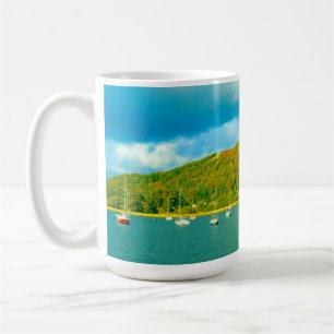 Sjö Windermere-yachter i Cumbria Kaffemugg