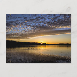 Sjö Winnemaug Sunrise Vykort