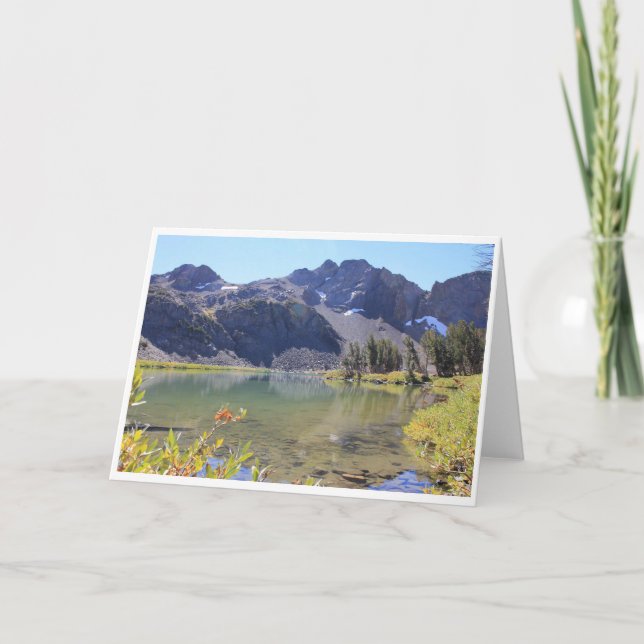 Sjö Winnemucca-anteckningskort<Blank Inside> Tack Kort (Framsida)