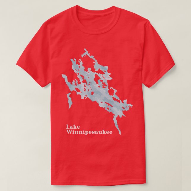 Sjö Winnipesaukee 3 T Shirt (Design framsida)