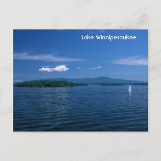Sjö Winnipesaukee-sommardagen Vykort