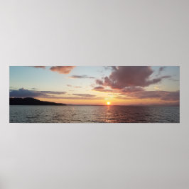 Sjö Winnipesaukee sunset Poster