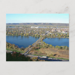Sjö Winona - Winona, MN Vykort